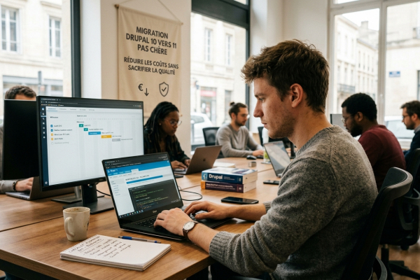 Migration Drupal 10 vers 11 pas chère : réduire les coûts sans sacrifier la qualité