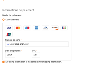 e-commerce checkout