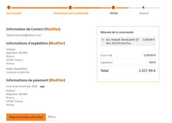 e-commerce checkout